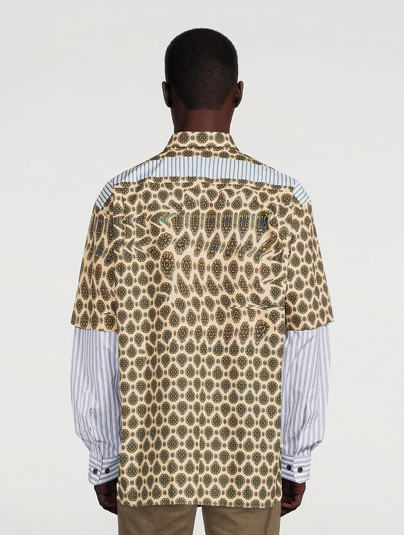 Carle Cotton Layered Shirt