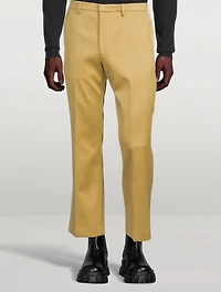 Sturdy Cotton Satin Pants