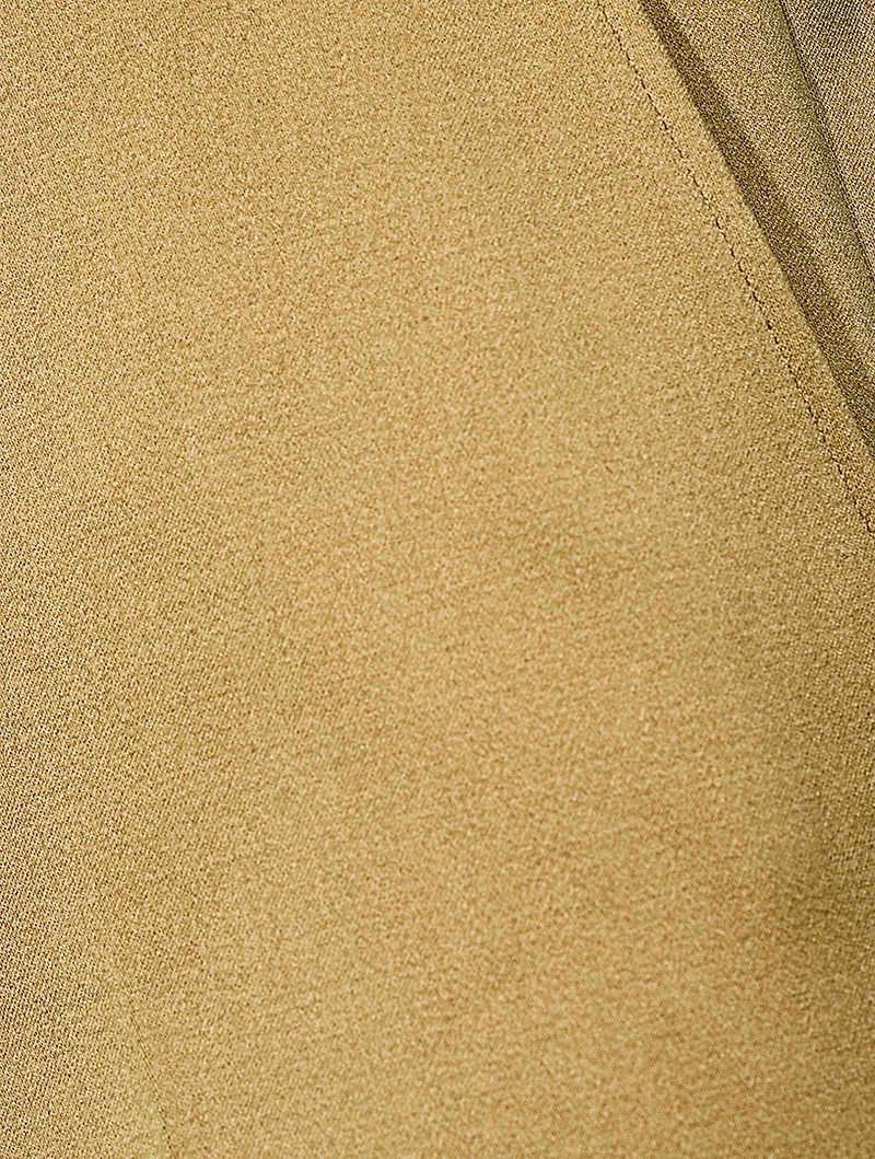 Sturdy Cotton Satin Pants