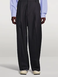 Parton Wool Wide-Leg Pants