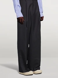 Parton Wool Wide-Leg Pants