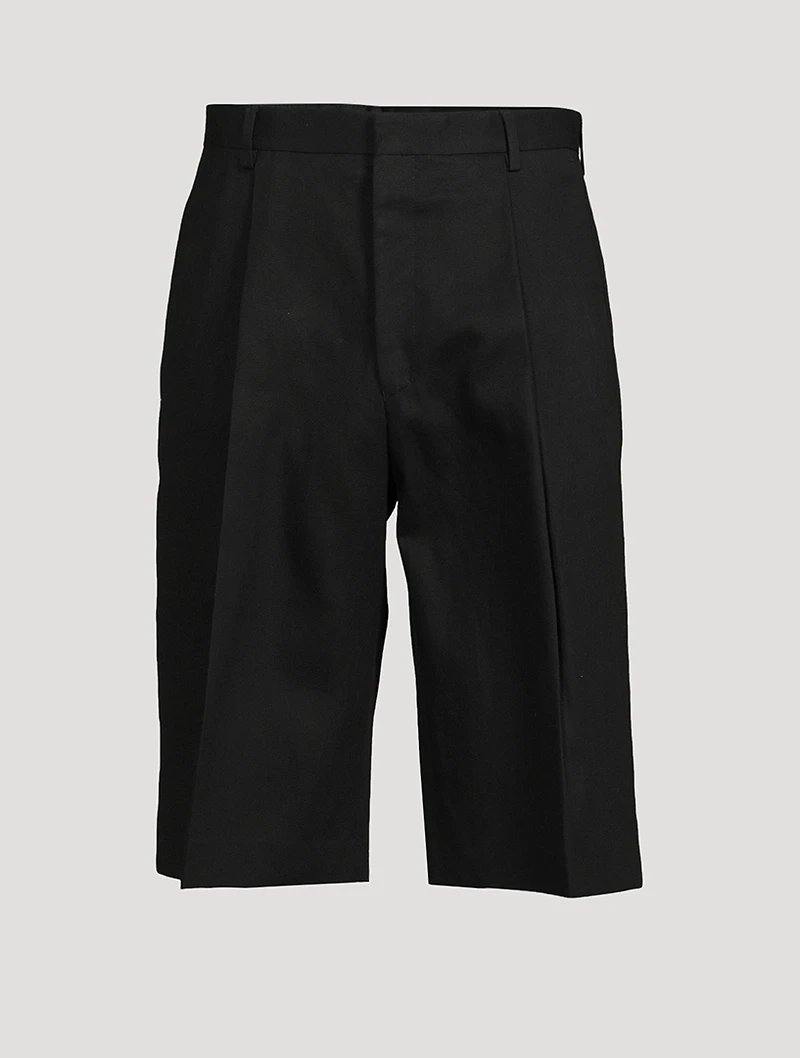 Parton Cotton Wide-Leg Shorts