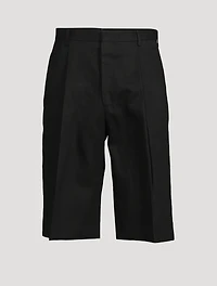 Parton Cotton Wide-Leg Shorts