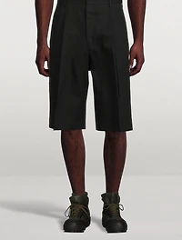 Parton Cotton Wide-Leg Shorts