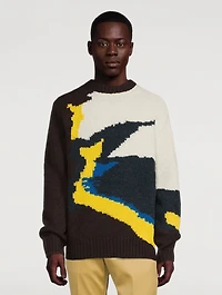 Wool Intarsia Sweater