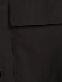 Cotton Shirt With Hood
