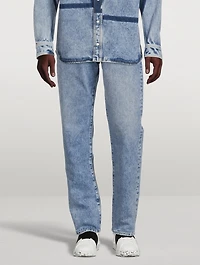 VLOGO Straight-Leg Jeans