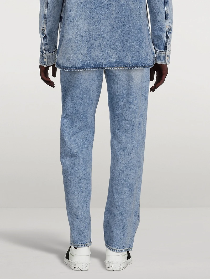 VLOGO Straight-Leg Jeans