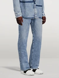 VLOGO Straight-Leg Jeans