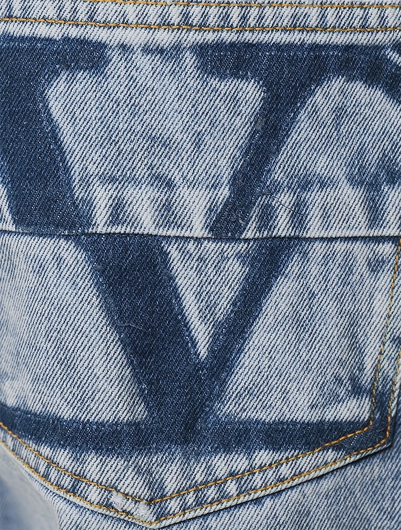 VLOGO Straight-Leg Jeans