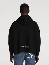 Wool Graphic Hoodie