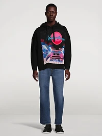Wool Graphic Hoodie