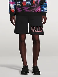 Neon Universe Logo Sweat Shorts