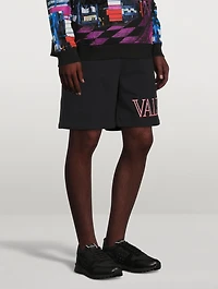 Neon Universe Logo Sweat Shorts