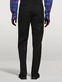 Stretch Wool Cargo Pants