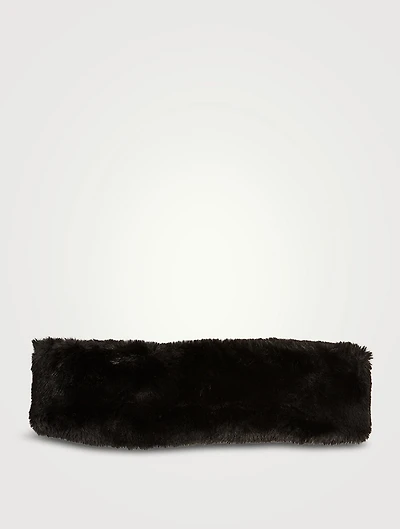 Eleni Recycled Faux Fur Headband