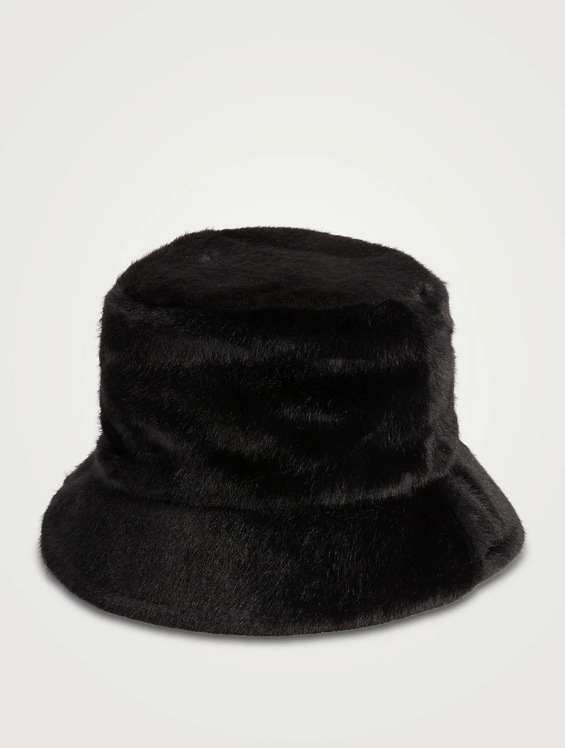 Tatum Faux Fur Bucket Hat