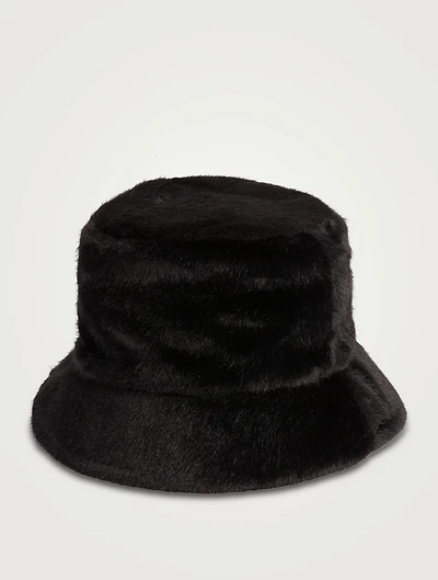 Tatum Faux Fur Bucket Hat
