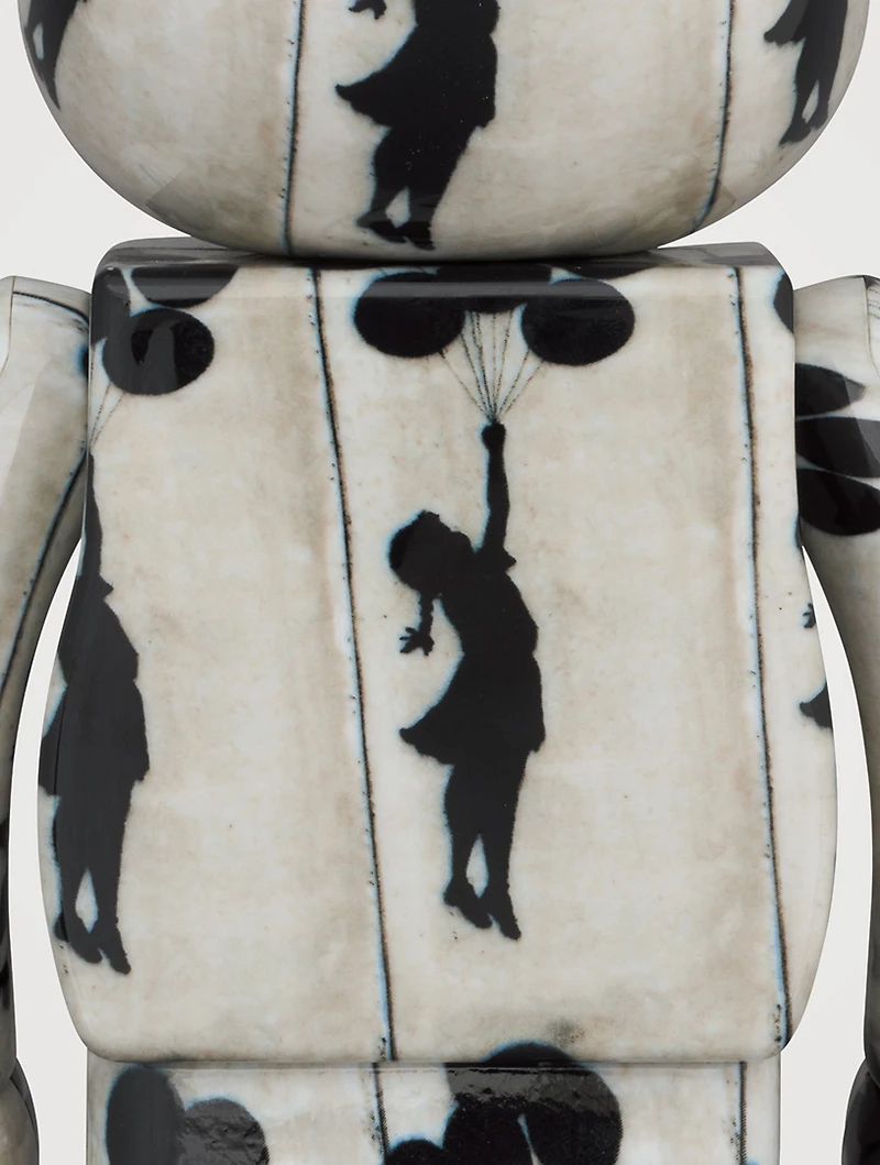 Banksy Flying Balloon Girl 100% & 400% Be@rbricks