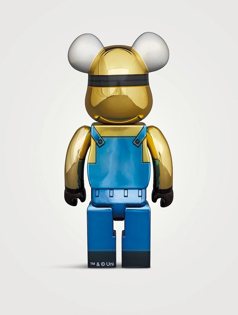 Dave Chrome 100% & 400% Be@rbricks