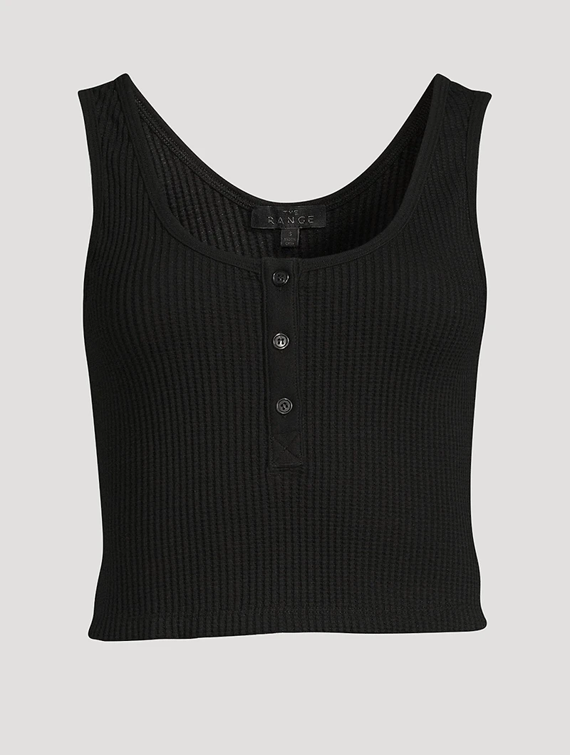 Jumbo Stark Cropped Thermal Tank Top