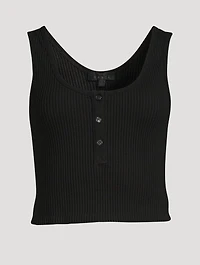 Jumbo Stark Cropped Thermal Tank Top