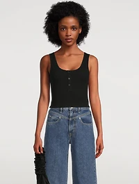 Jumbo Stark Cropped Thermal Tank Top