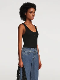 Jumbo Stark Cropped Thermal Tank Top