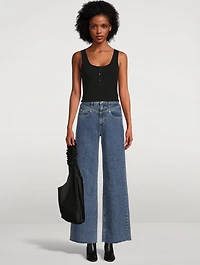 Jumbo Stark Cropped Thermal Tank Top