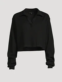Jumbo Stark Cropped Polo Shirt
