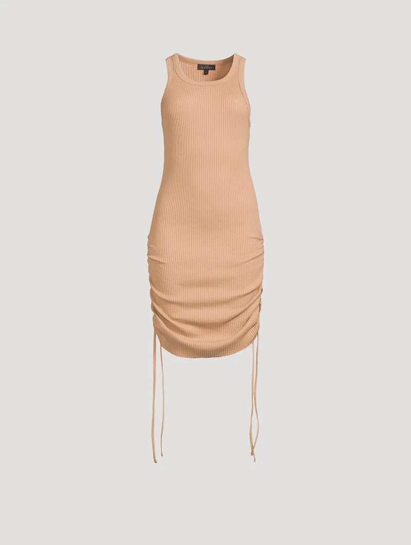 Jumbo Stark Cinched Mini Dress