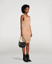 Jumbo Stark Cinched Mini Dress