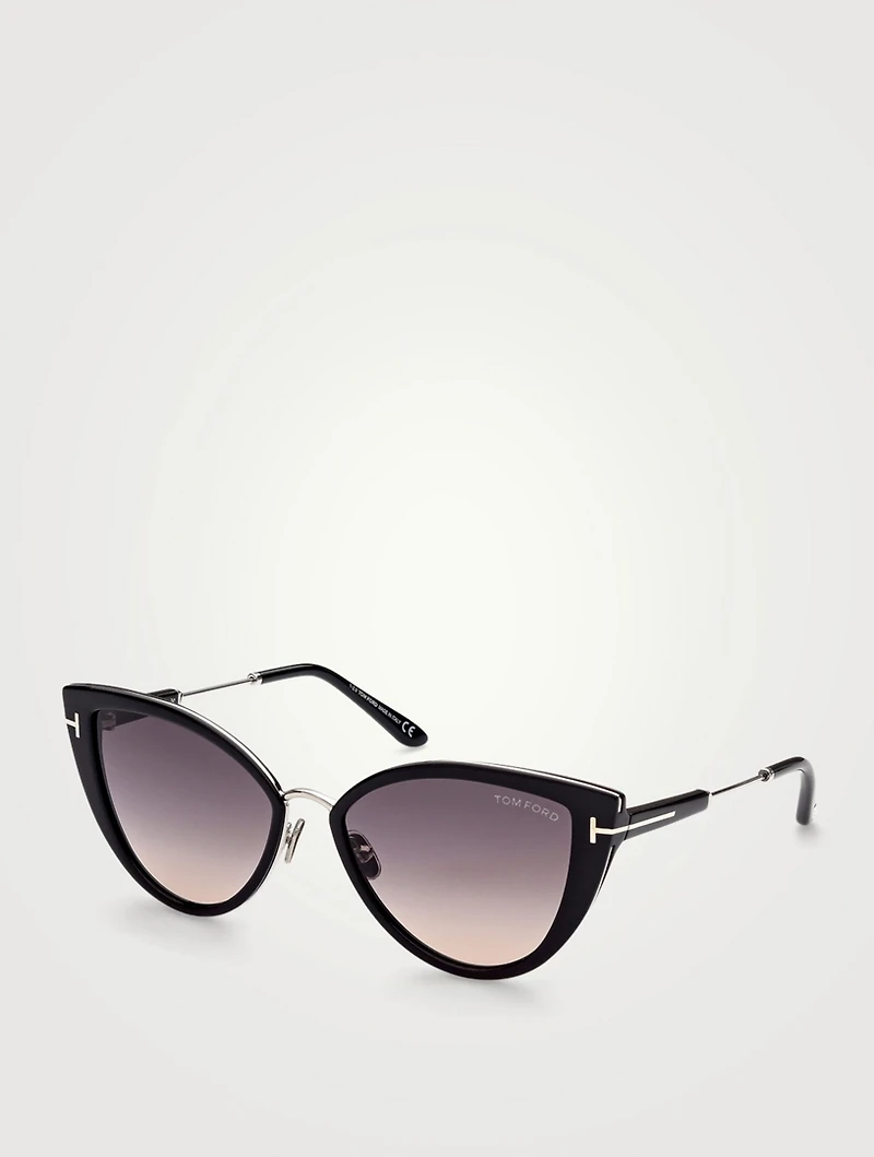 Anjelica Cat Eye Sunglasses