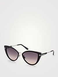Anjelica Cat Eye Sunglasses