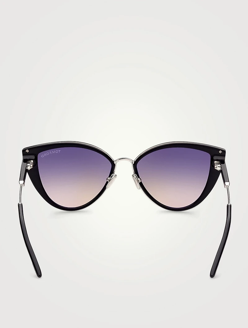 Anjelica Cat Eye Sunglasses