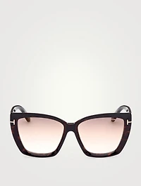 Scarlet Cat Eye Sunglasses