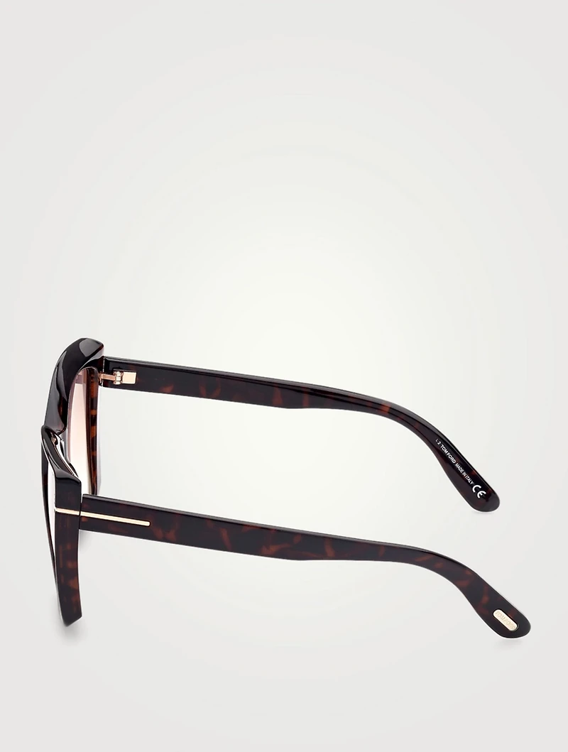 Scarlet Cat Eye Sunglasses