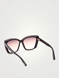 Scarlet Cat Eye Sunglasses