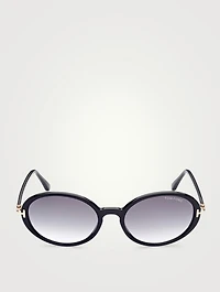 Raquel Oval Sunglasses