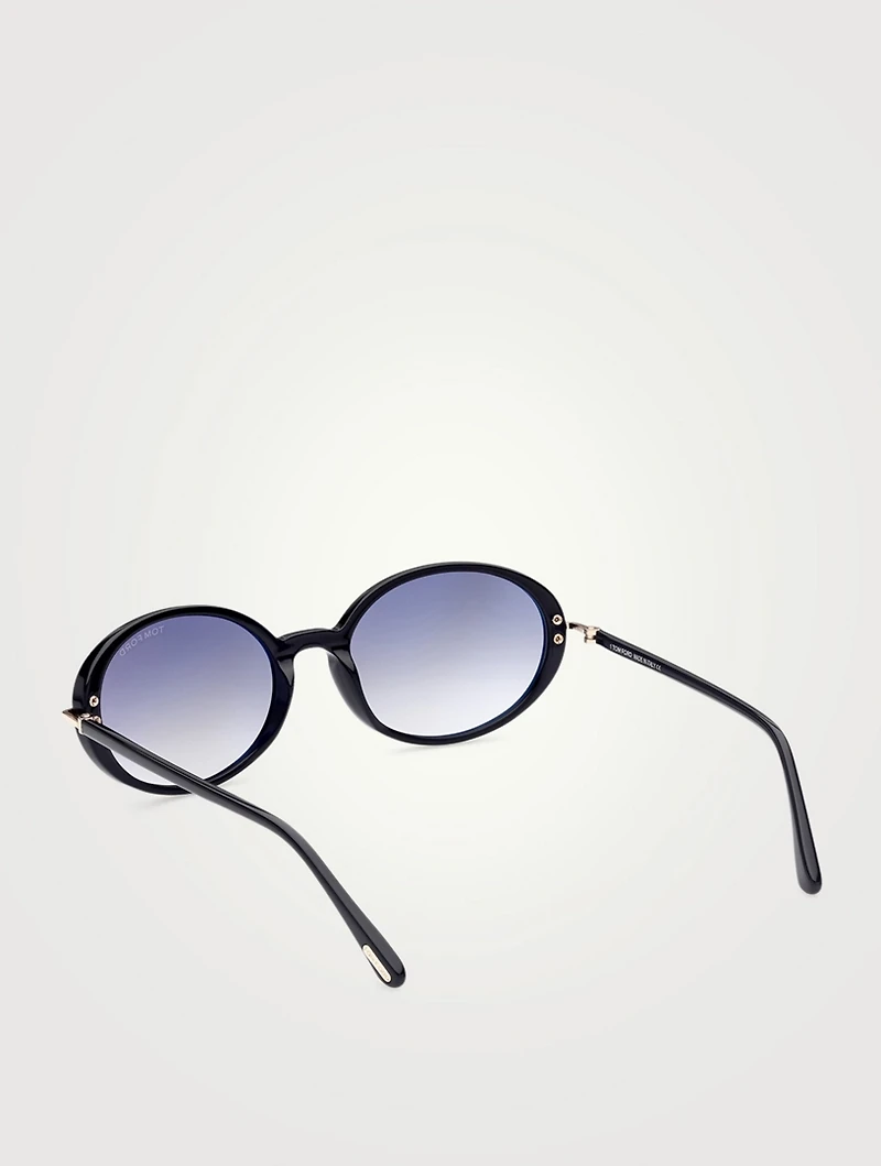 Raquel Oval Sunglasses