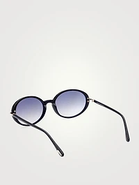 Raquel Oval Sunglasses