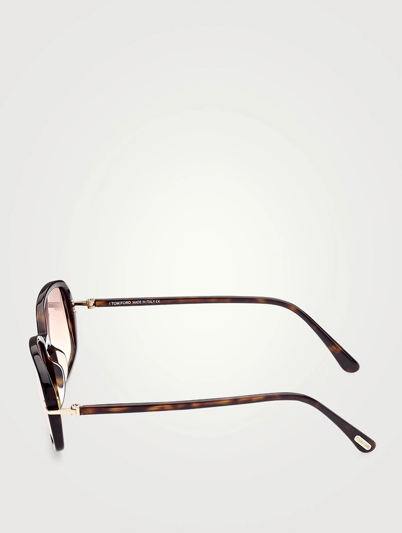 Bonham Rectangular Sunglasses