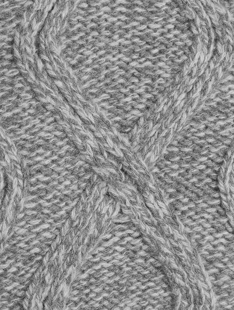 Wool Point-Stitch Turtleneck Sweater