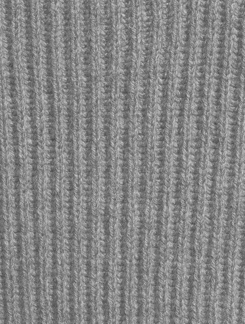 Wool And Cashmere Ribbed Sweater