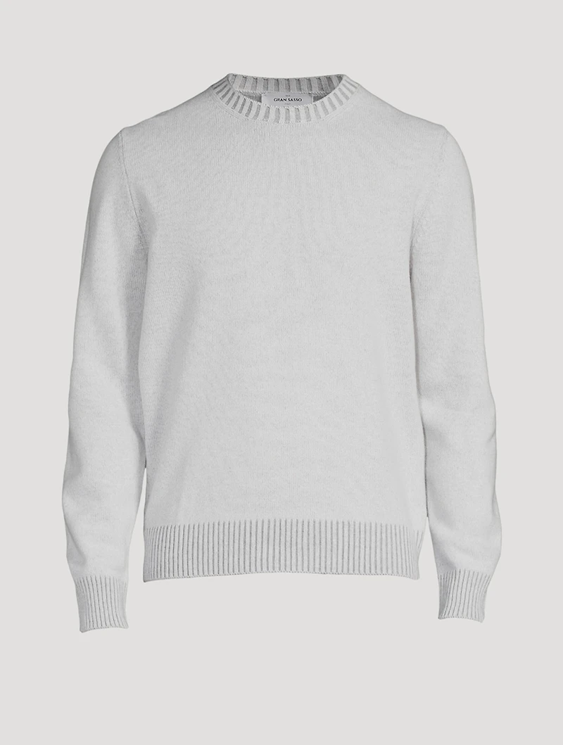 Wool-Blend Crewneck Sweater