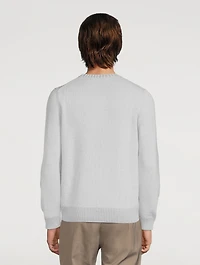Wool-Blend Crewneck Sweater