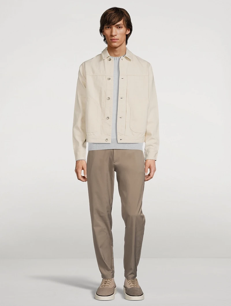 Wool-Blend Crewneck Sweater