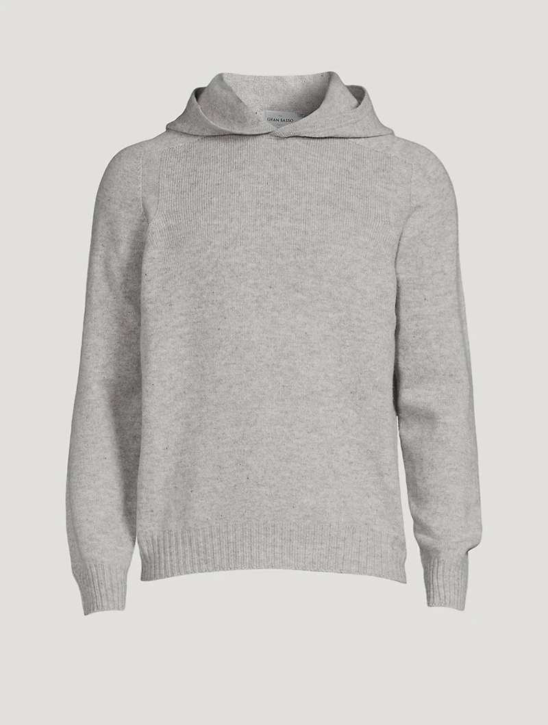 Wool Long-Sleeve Hoodie
