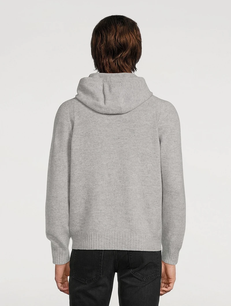 Wool Long-Sleeve Hoodie
