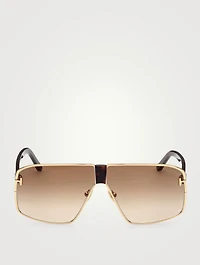 Reno Shield Aviator Sunglasses